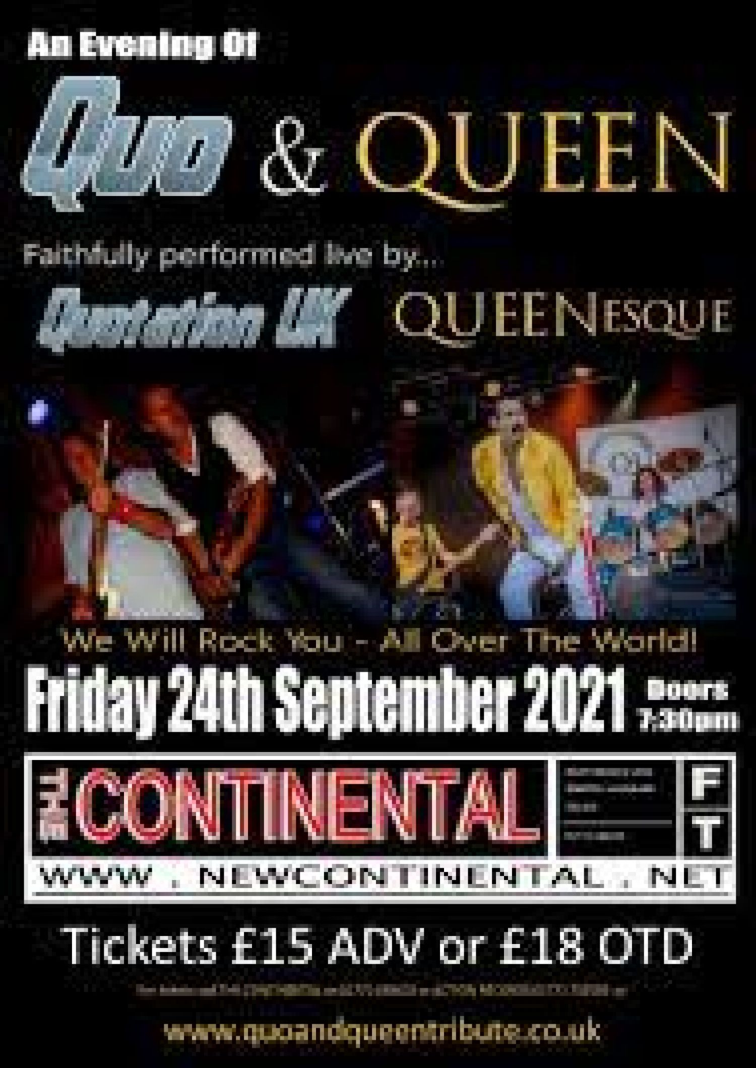 An Evening of Quo and Queen