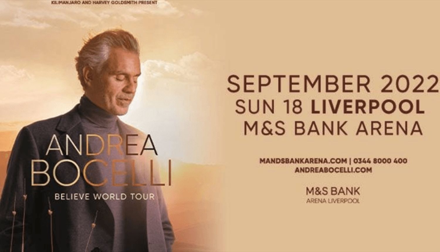 Andrea Bocelli 2022