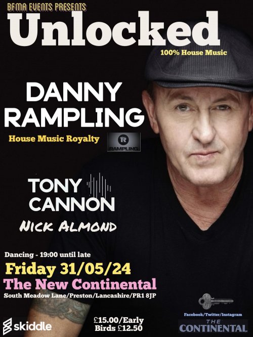 Danny Rampling & Special Guest DJs