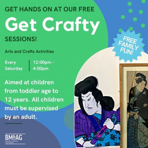 'Get Crafty’ – Free Saturday Arts and Crafts Activities for Kids