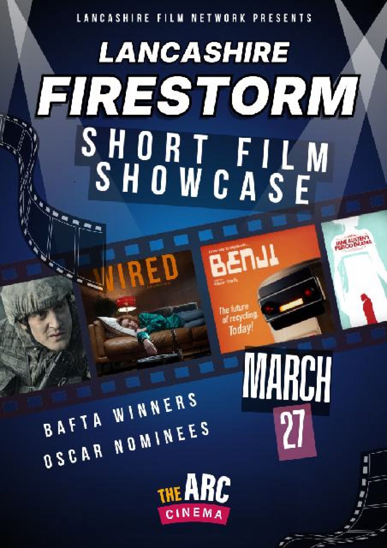 Lancashire Firestorm Film Festival Launch Night 