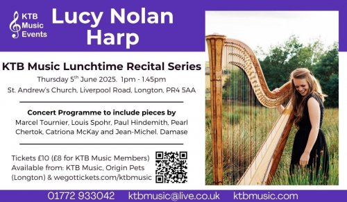 Lucy Nolan Harp - KTB Recital Series