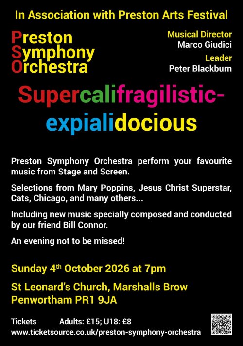 Preston Symphony Orchestra - Supercalifragilisticexpialidocious