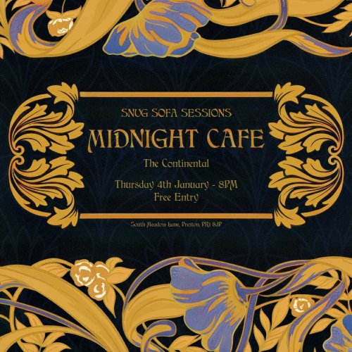 Snug Sofa Sessions - Midnight Cafe 