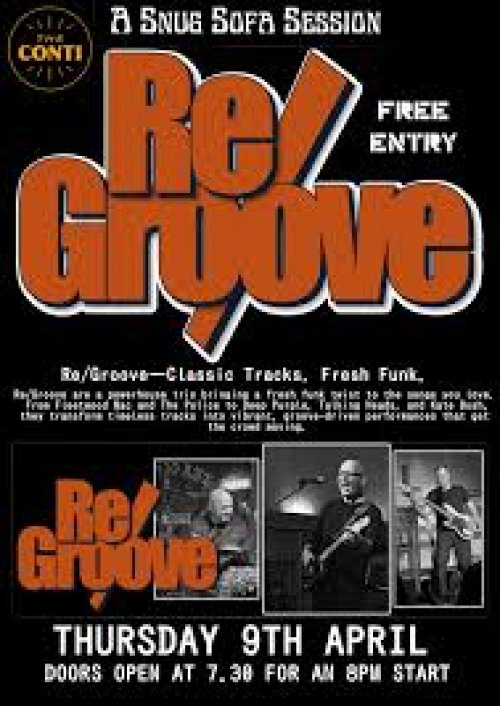 Snug Sofa Sessions - Re/Groove (Free Entry)