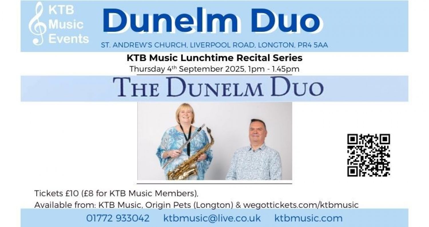 The Dunelm Duo - Woodwind/Sax and Piano Recital