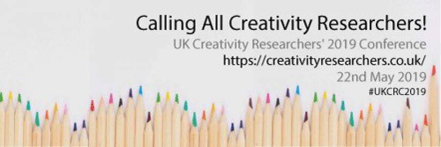 UK Creativity Researchers' Conference 2019 - UCLAN - 9am - 5pm - 22/5/19