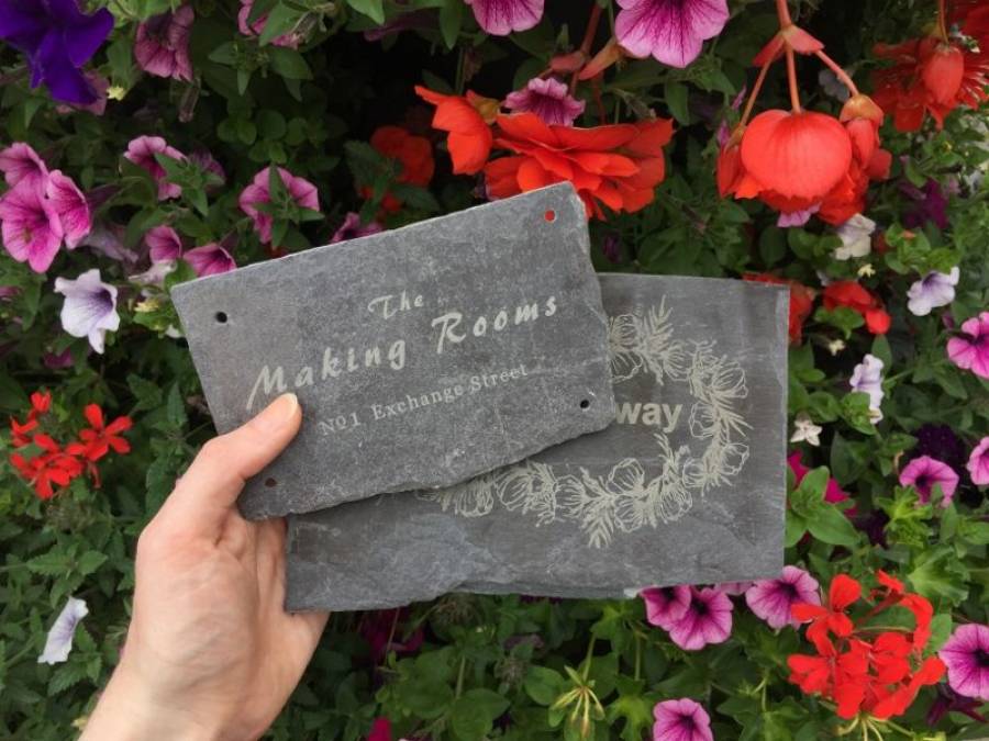 Make Your Own Slate Sign - The Making Rooms - Blackburn - 10am - 12noon - 31/8/19