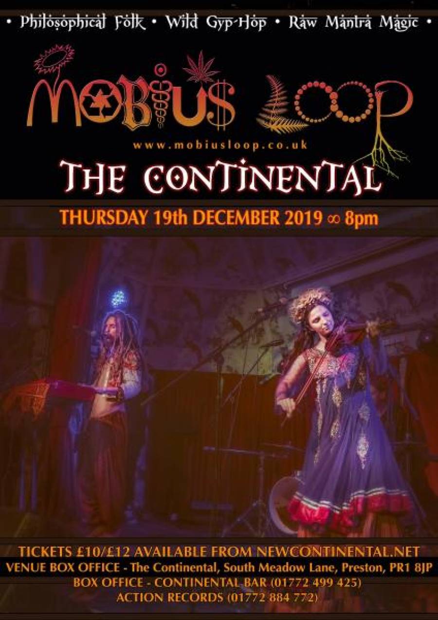 Mobius Loop - The Continental - Preston - 8pm - 19/12/19