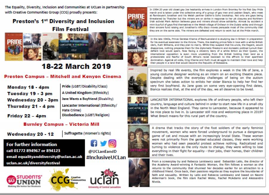Diversity And Inclusion Film Week 
