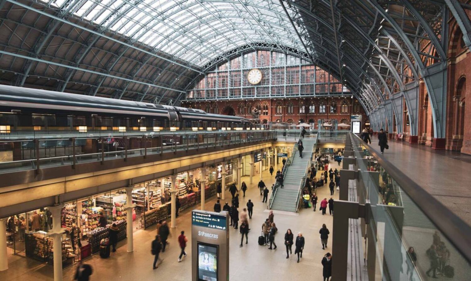 Creative Outlooks - St. Pancras Station - Transport In The Modern Era.