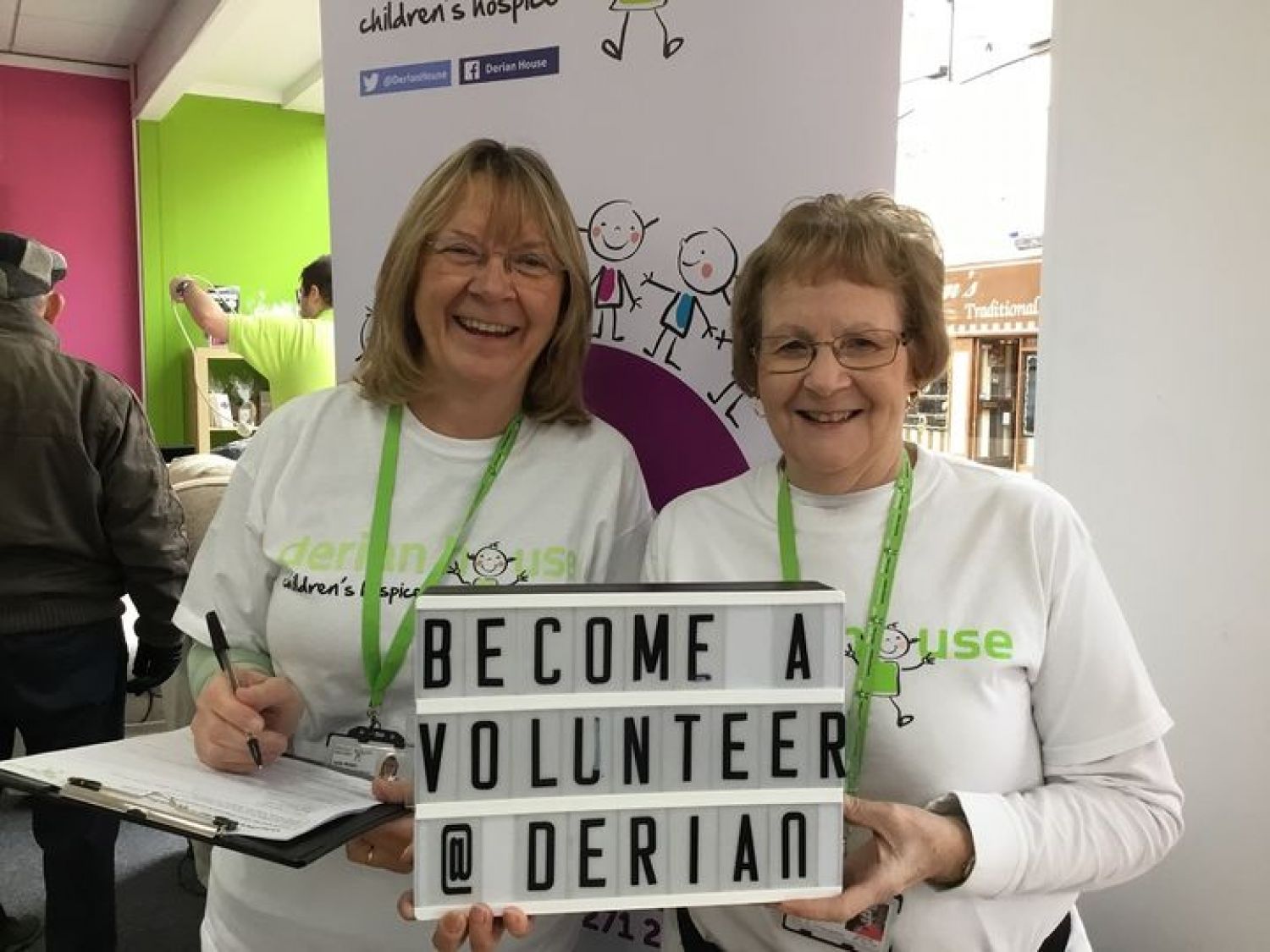 Derian House charity shop looking for volunteers
