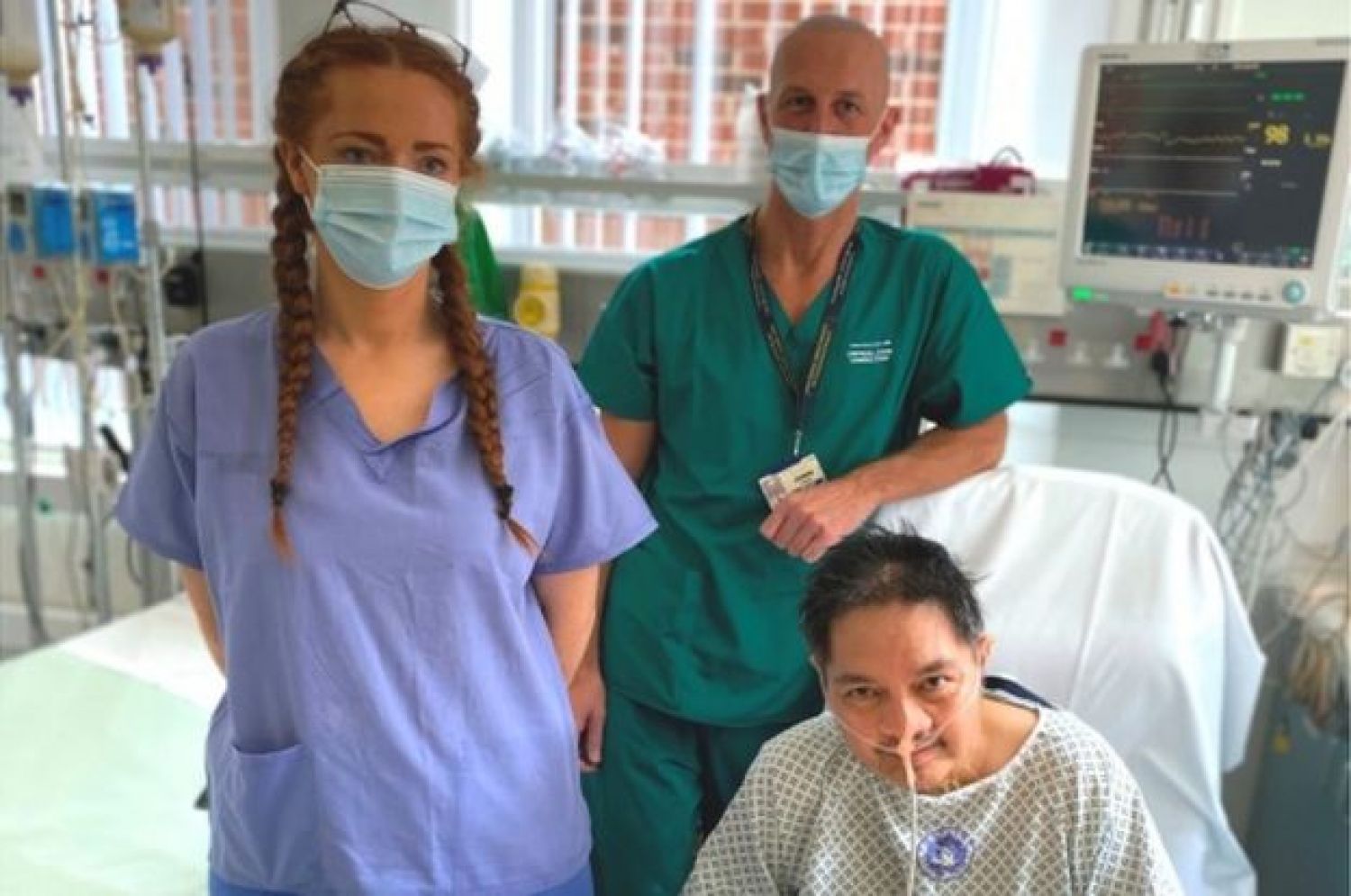 Filipino Survivor of COVID-19 leaves Blackpool Victoria Hospital