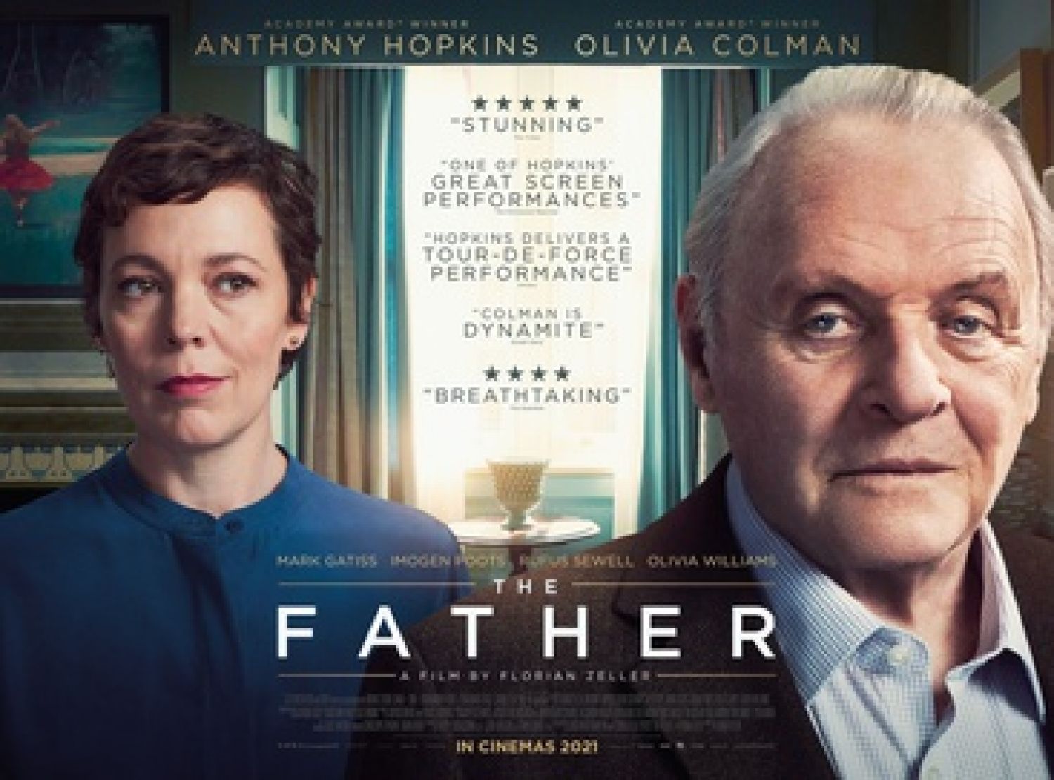 Movies of the Mind - The Father - Dementia Dictates the Fate of a Dad - 11/04/26
