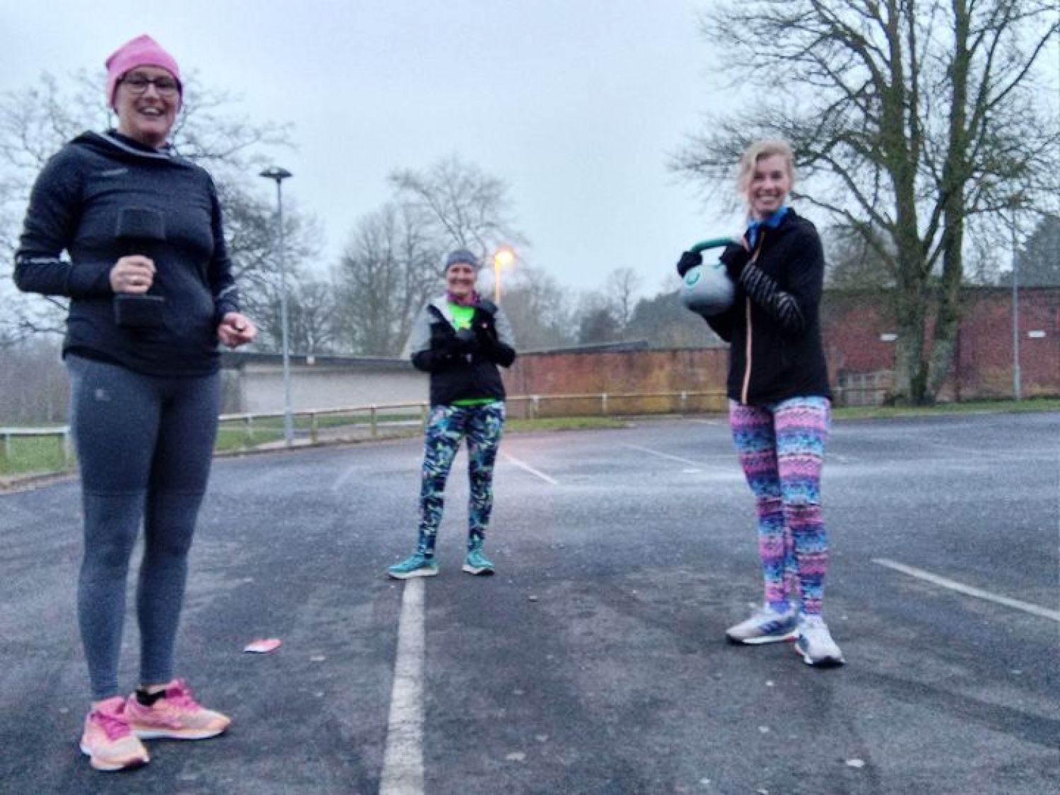 Trio take on March spring challenge